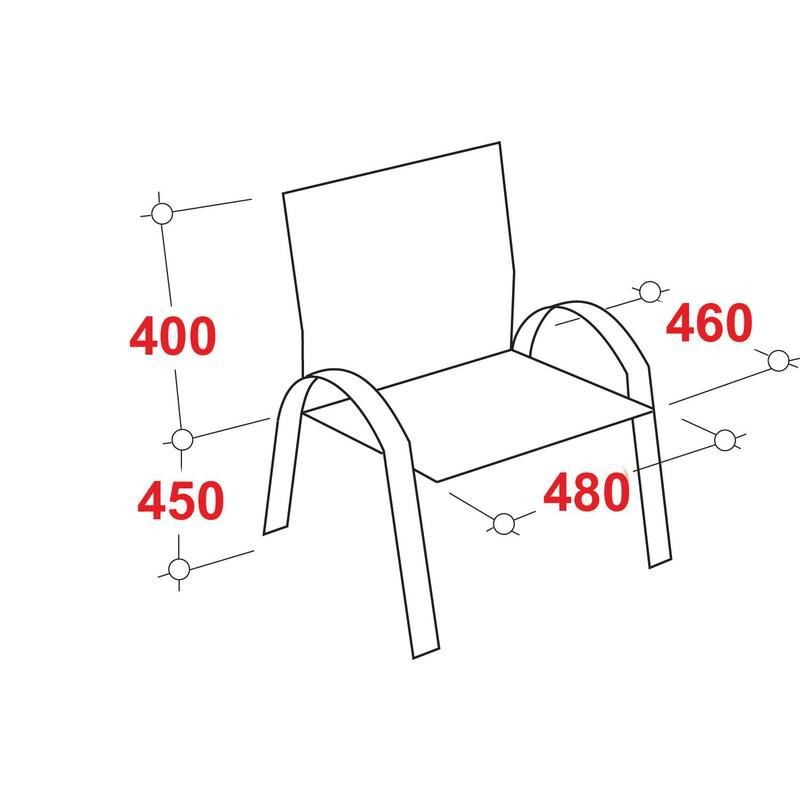 Стул easy chair 809 vpu к з черн без подл хром