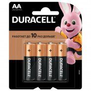 Батарейки DURACELL BASIC АА/LR6-4BL